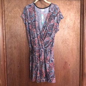 Kaileigh Colorful Romper